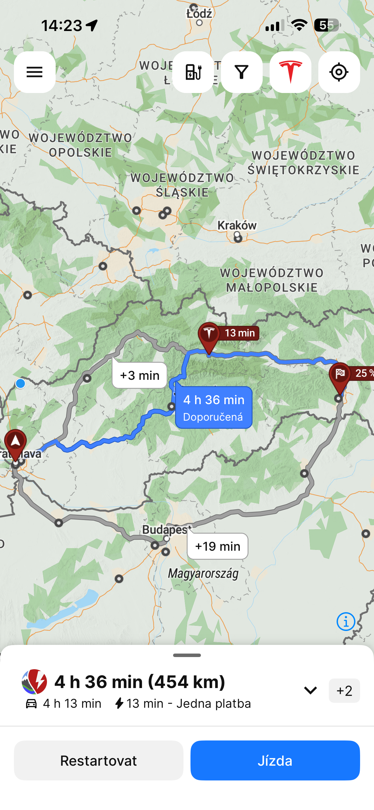 ⚡ Na dovolenku či výlet s Teslou? Jedna pauza na nabíjanie stačí!